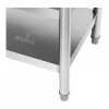 Stół roboczy- 3 poziomy - 150 x 60 cm ROYAL CATERING 10011653 RCWT-150X60-3L-E